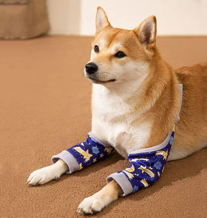 Dog Knee & Elbow Protector Wrap – Joint Support Brace for Senior & Recovery Dogs