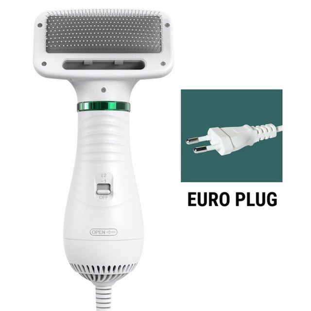 2-in-1 Portable Dog Hair Dryer – Gentle At-Home Grooming Tool