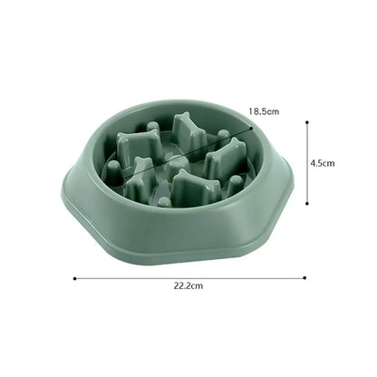 Slow Feeder Dog Bowl – Anti-Gulp Bowl for Healthier Eating