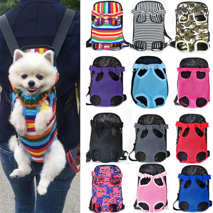Breathable Pet Travel Backpack – Carrier for Small to Medium Dogs