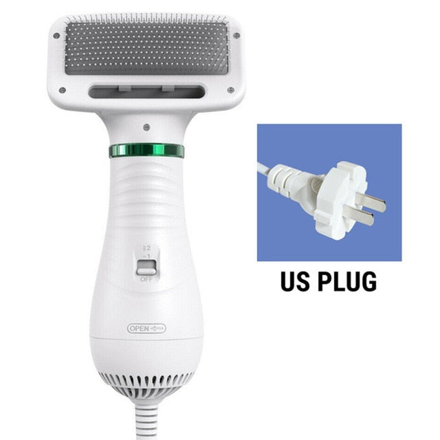 2-in-1 Portable Dog Hair Dryer – Gentle At-Home Grooming Tool