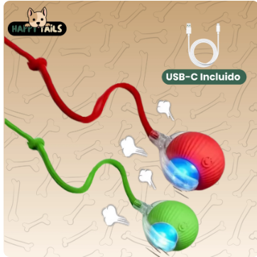 Smart Automatic Rolling Ball Toy – Interactive Play for Dogs & Cats