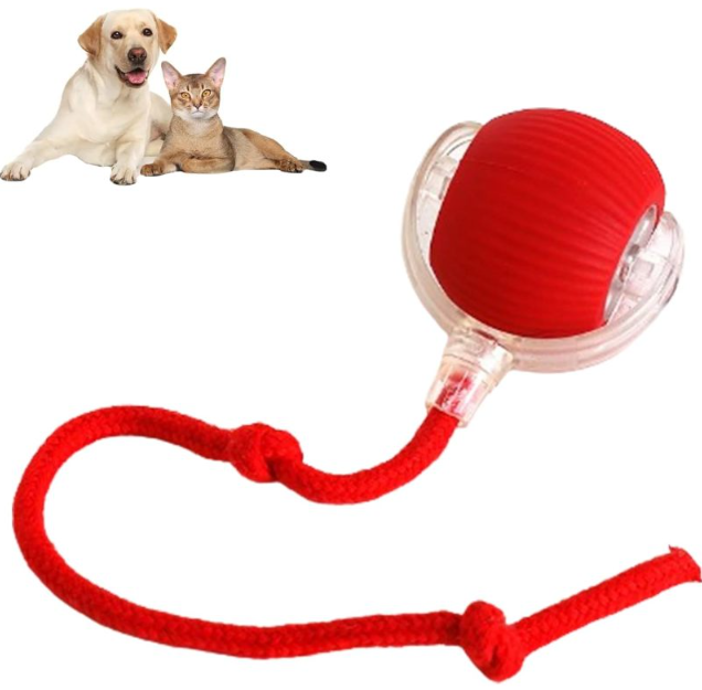 Smart Automatic Rolling Ball Toy – Interactive Play for Dogs & Cats