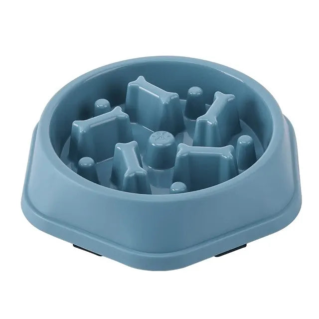 Slow Feeder Dog Bowl – Anti-Gulp Bowl for Healthier Eating