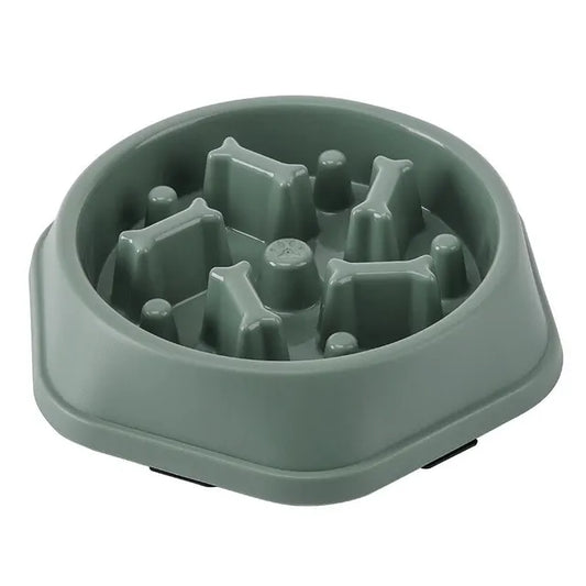 Slow Feeder Dog Bowl – Anti-Gulp Bowl for Healthier Eating