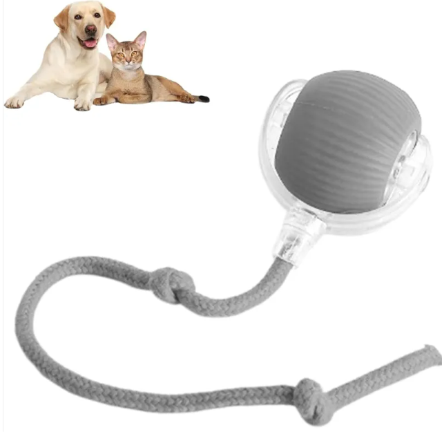 Smart Automatic Rolling Ball Toy – Interactive Play for Dogs & Cats