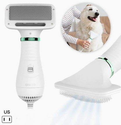 2-in-1 Portable Dog Hair Dryer – Gentle At-Home Grooming Tool